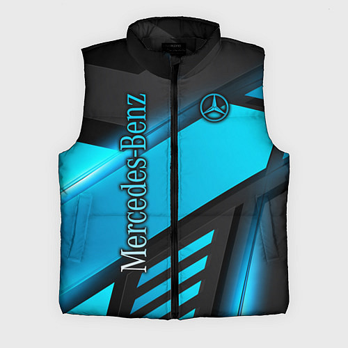 Мужской жилет Mercedes-Benz / 3D-Черный – фото 1