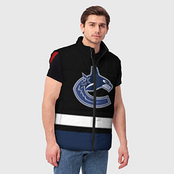 Мужской жилет Vancouver Canucks, цвет: 3D-красный — фото 2