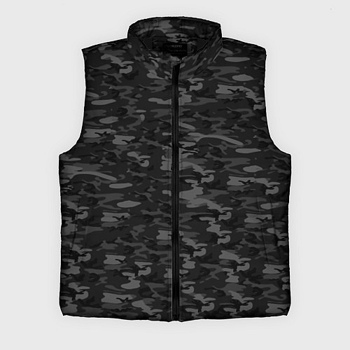 Мужской жилет ГОРОДСКОЙ КАМУФЛЯЖ / 3D-Черный – фото 1