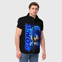 Мужской жилет SONIC, цвет: 3D-черный — фото 2
