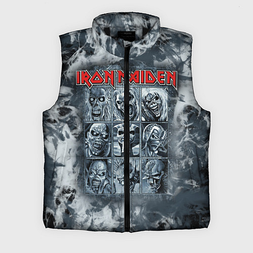 Мужской жилет Iron Maiden / 3D-Черный – фото 1