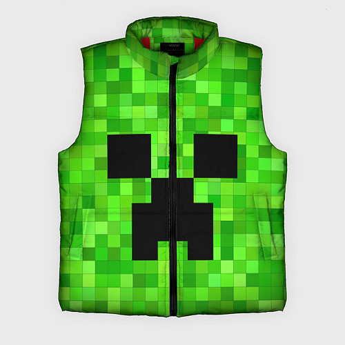Мужской жилет MINECRAFT / 3D-Красный – фото 1