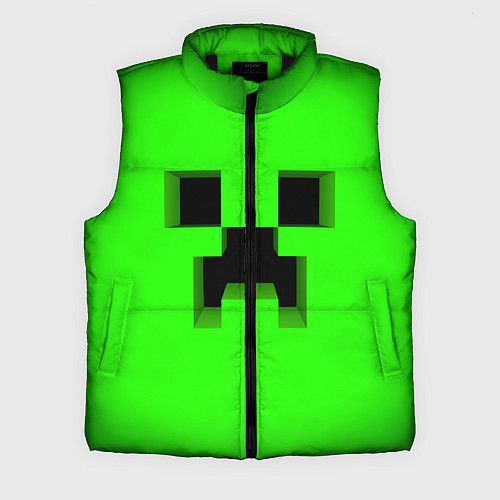 Мужской жилет MINECRAFT / 3D-Черный – фото 1