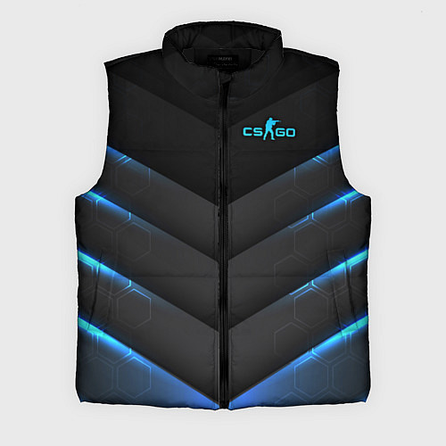 Мужской жилет Counter-Strike / 3D-Черный – фото 1