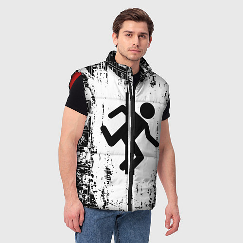 Мужской жилет PORTAL / 3D-Красный – фото 3