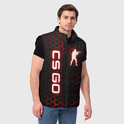 Мужской жилет CS GO, цвет: 3D-черный — фото 2