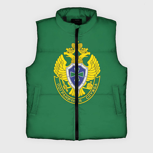Мужской жилет Пограничная служба зеленый / 3D-Черный – фото 1