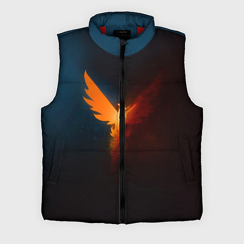 Мужской жилет The Division 2 / 3D-Красный – фото 1