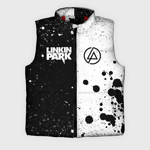 Мужской жилет LINKIN PARK / 3D-Красный – фото 1