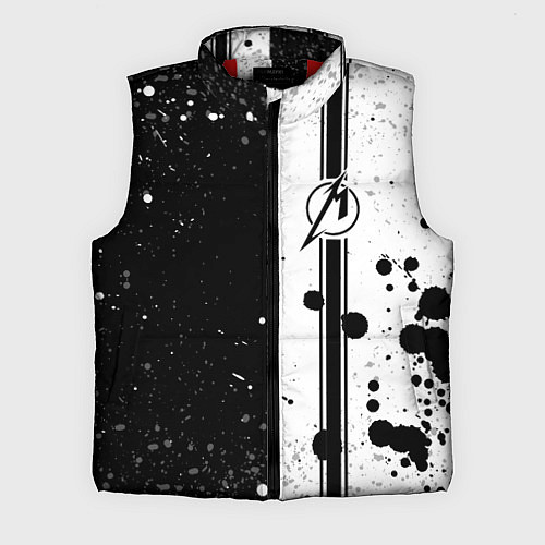 Мужской жилет Metallica / 3D-Красный – фото 1