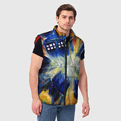 Мужской жилет ДОКТОР ВАН ГОГ, цвет: 3D-красный — фото 2