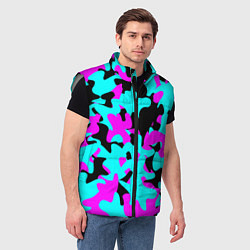 Мужской жилет Modern Camouflage, цвет: 3D-светло-серый — фото 2