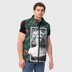 Мужской жилет Медуза Горгона, цвет: 3D-красный — фото 2