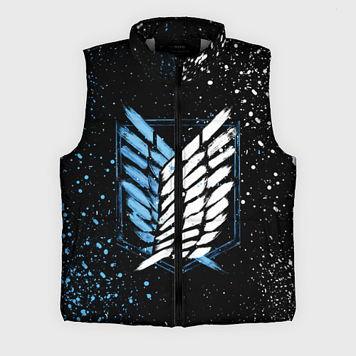 Мужской жилет АТАКА ТИТАНОВ / 3D-Светло-серый – фото 1