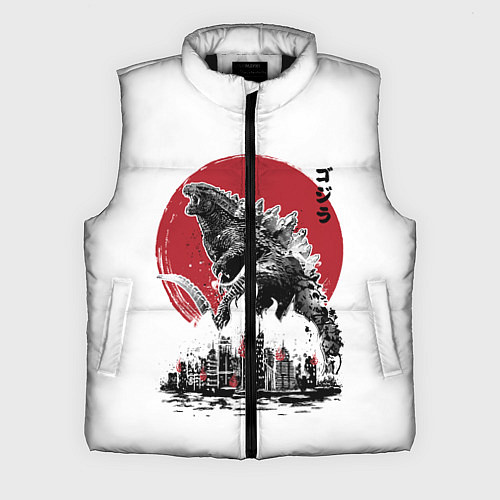 Мужской жилет GODZILLA / 3D-Черный – фото 1