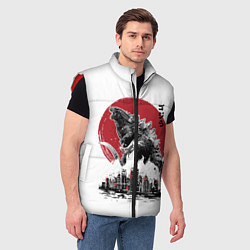 Мужской жилет GODZILLA, цвет: 3D-красный — фото 2