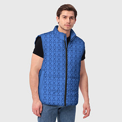 Мужской жилет Конь БоДжек Свитер, цвет: 3D-черный — фото 2