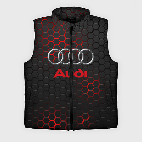 Мужской жилет AUDI / 3D-Черный – фото 1