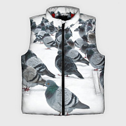 Мужской жилет Голуби, цвет: 3D-красный
