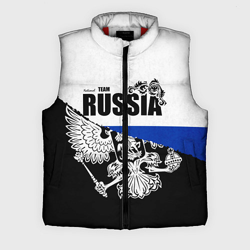 Мужской жилет Russia / 3D-Красный – фото 1