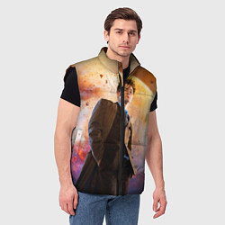 Мужской жилет DOCTOR WHO, цвет: 3D-черный — фото 2