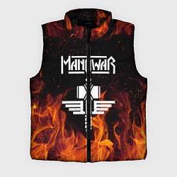 Мужской жилет Manowar, цвет: 3D-черный