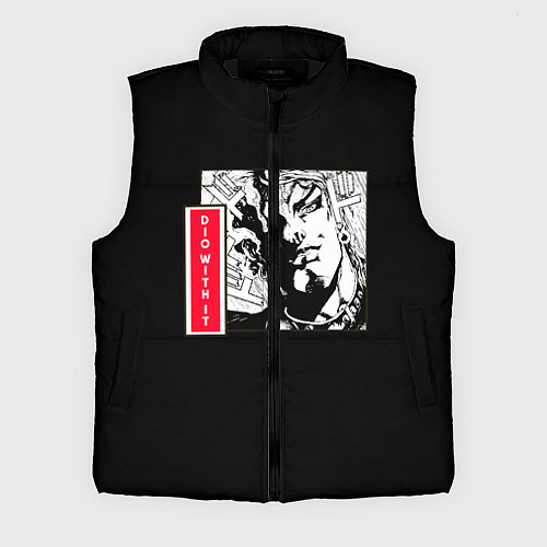 Мужской жилет Jojos bizarre adventure Dio / 3D-Черный – фото 1