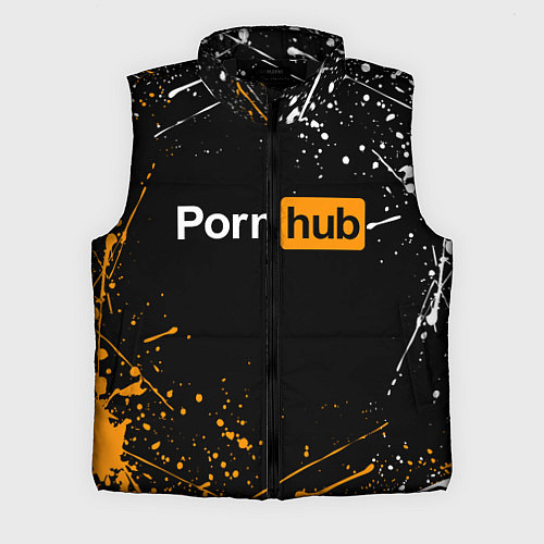 Мужской жилет PORNHUB / 3D-Черный – фото 1