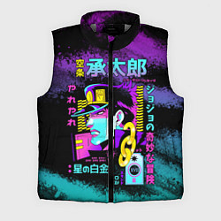 Мужской жилет Приключения ДжоДжо, цвет: 3D-светло-серый