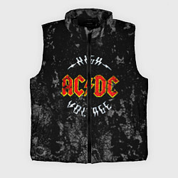 Мужской жилет ACDC, цвет: 3D-черный