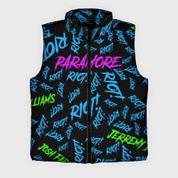 Мужской жилет Paramore RIOT!, цвет: 3D-черный