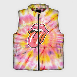 Мужской жилет Rolling Stones tie-dye, цвет: 3D-красный