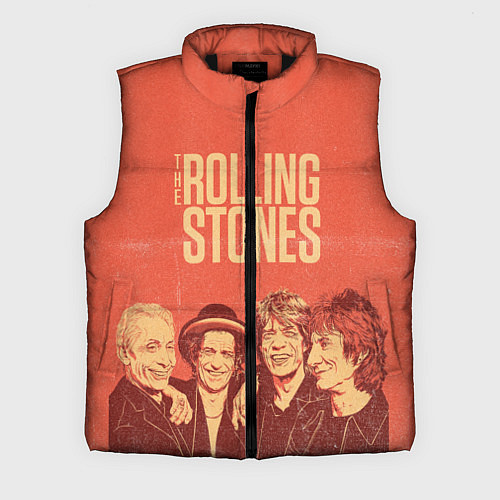 Мужской жилет The Rolling Stones / 3D-Черный – фото 1