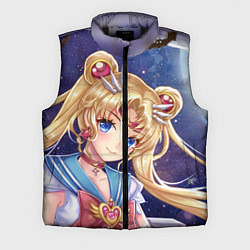 Мужской жилет SAILOR MOON, цвет: 3D-черный