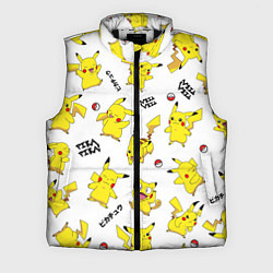 Мужской жилет ПИКАЧУ, цвет: 3D-черный