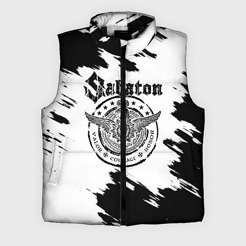 Мужской жилет Sabaton / 3D-Черный – фото 1