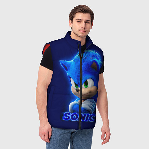 Мужской жилет SONIC / 3D-Красный – фото 3