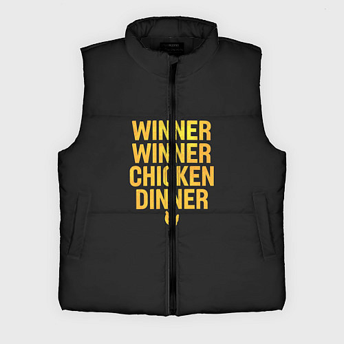 Мужской жилет Pubg Top 1 / 3D-Черный – фото 1