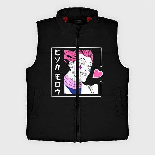 Мужской жилет Хисока Охотник х Охотник Hunter x Hunter / 3D-Красный – фото 1