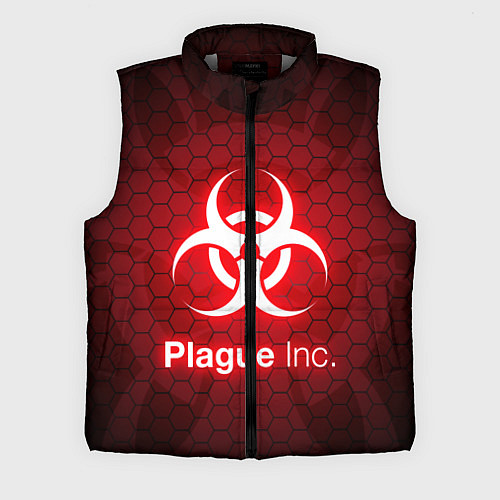 Мужской жилет PLAGUE INC / 3D-Светло-серый – фото 1