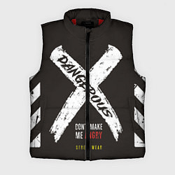 Мужской жилет Off-White: Dangerous, цвет: 3D-красный