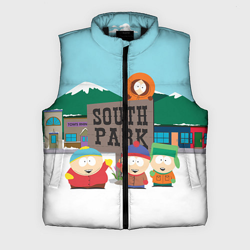 Мужской жилет ЮЖНЫЙ ПАРК / 3D-Черный – фото 1