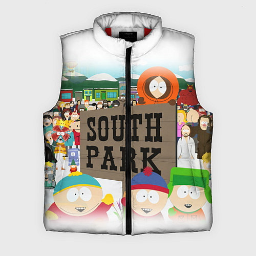 Мужской жилет ЮЖНЫЙ ПАРК / 3D-Красный – фото 1