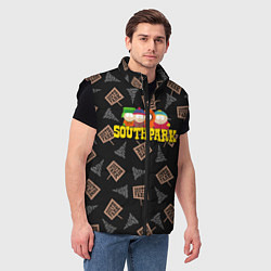 Мужской жилет SOUTH PARK, цвет: 3D-черный — фото 2
