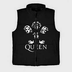 Мужской жилет QUEEN НА СПИНЕ, цвет: 3D-черный
