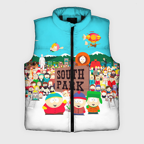 Мужской жилет South Park / 3D-Черный – фото 1