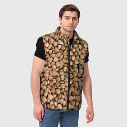 Мужской жилет Гречка Греча, цвет: 3D-черный — фото 2