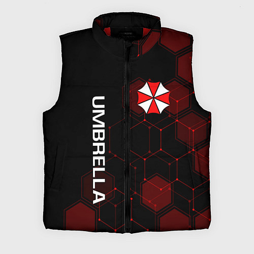 Мужской жилет UMBRELLA CORP / 3D-Красный – фото 1