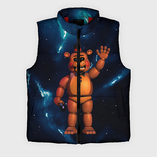 Мужской жилет Five Nights At Freddys / 3D-Красный – фото 1