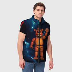 Мужской жилет Five Nights At Freddys, цвет: 3D-красный — фото 2